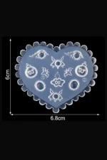 Nail Art Charm Haloween Cadılar Bayramı Silikon Kalıp Nail Art Desen Kalıbı, 3D Silikon Kalıp 31 - Görsel 3