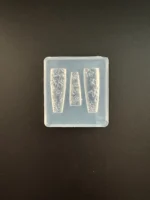 Nail Art Charm Silikon Kalıp Nail Art Desen Kalıbı, Charm Tırnak Süsleme 3D Silikon Kalıp 1 - Görsel 2