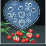 Nail Art Charm Silikon Kalıp Nail Art Desen Kalıbı, Charm Tırnak Süsleme 3D Silikon Kalıp 10