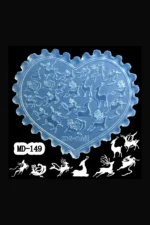 Nail Art Charm Silikon Kalıp Nail Art Desen Kalıbı, Charm Tırnak Süsleme 3D Silikon Kalıp 20