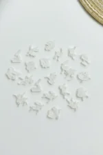 Nail Art Charm Silikon Kalıp Nail Art Desen Kalıbı, Charm Tırnak Süsleme 3D Silikon Kalıp 20 - Görsel 3