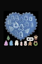 Nail Art Charm Silikon Kalıp Nail Art Desen Kalıbı, Charm Tırnak Süsleme 3D Silikon Kalıp 22 - Görsel 2