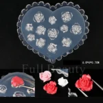 Nail Art Charm Silikon Kalıp Nail Art Desen Kalıbı, Charm Tırnak Süsleme 3D Silikon Kalıp 23