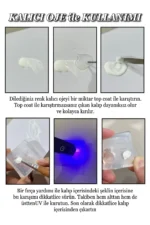 Nail Art Charm Silikon Kalıp Nail Art Desen Kalıbı, Charm Tırnak Süsleme 3D Silikon Kalıp 23 - Görsel 5