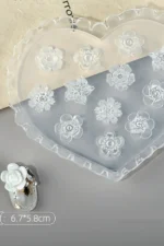 Nail Art Charm Silikon Kalıp Nail Art Desen Kalıbı, Charm Tırnak Süsleme 3D Silikon Kalıp 27 - Görsel 3