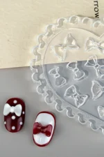 Nail Art Charm Silikon Kalıp Nail Art Desen Kalıbı, Charm Tırnak Süsleme 3D Silikon Kalıp 29 - Görsel 3