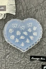 Nail Art Charm Silikon Kalıp Nail Art Desen Kalıbı, Charm Tırnak Süsleme 3D Silikon Kalıp 30