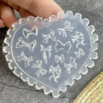 Nail Art Charm Silikon Kalıp Nail Art Desen Kalıbı, Charm Tırnak Süsleme 3D Silikon Kalıp 32