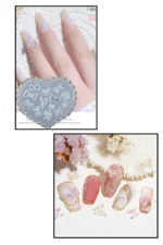 Nail Art Charm Silikon Kalıp Nail Art Desen Kalıbı, Charm Tırnak Süsleme 3D Silikon Kalıp 32 - Görsel 3