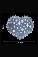 Nail Art Charm Silikon Kalıp Nail Art Desen Kalıbı, Charm Tırnak Süsleme 3D Silikon Kalıp 33 - Görsel 4