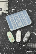 Nail Art Charm Silikon Kalıp Nail Art Desen Kalıbı, Charm Tırnak Süsleme 3D Silikon Kalıp 36 - Görsel 6