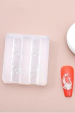 Nail Art Charm Silikon Kalıp Nail Art Desen Kalıbı, Charm Tırnak Süsleme 3D Silikon Kalıp 4 - Görsel 3