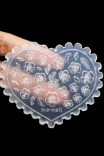 Nail Art Charm Silikon Kalıp Nail Art Desen Kalıbı, Charm Tırnak Süsleme 3D Silikon Kalıp 9 - Görsel 3