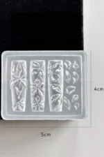 Nail Art Silikon Kalıp 3D Nail Art Desen Kalıbı, Tırnak Süsleme Desen Charm Tırnak Çarm 38 - Görsel 5