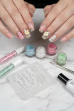 Nail Art Silikon Kalıp 3D Nail Art Desen Kalıbı, Tırnak Süsleme Desen Charm Tırnak Çarm 39 - Görsel 4