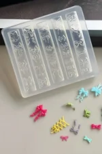 Nail Art Silikon Kalıp 3D Nail Art Desen Kalıbı, Tırnak Süsleme Desen Charm Tırnak Çarm 40
