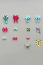 Nail Art Silikon Kalıp 3D Nail Art Desen Kalıbı, Tırnak Süsleme Desen Charm Tırnak Çarm 40 - Görsel 2