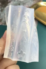 Nail Art Silikon Kalıp 3D Nail Art Desen Kalıbı, Tırnak Süsleme Desen Charm Tırnak Çarm 42 - Görsel 4