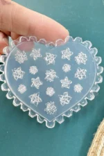 Nail Art Silikon Kalıp 3D Nail Art Desen Kalıbı, Tırnak Süsleme Desen Charm Tırnak Çarm 43 - Görsel 2