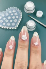 Nail Art Silikon Kalıp 3D Nail Art Desen Kalıbı, Tırnak Süsleme Desen Charm Tırnak Çarm 43 - Görsel 5