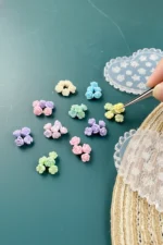 Nail Art Silikon Kalıp 3D Nail Art Desen Kalıbı, Tırnak Süsleme Desen Charm Tırnak Çarm 43 - Görsel 6