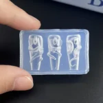 Nail Art Silikon Kalıp 3D Nail Art Desen Kalıbı, Tırnak Süsleme Desen Charm Tırnak Çarm 45