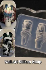 Nail Art Silikon Kalıp 3D Nail Art Desen Kalıbı, Tırnak Süsleme Desen Charm Tırnak Çarm 45 - Görsel 5