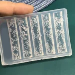 Nail Art Silikon Kalıp 3D Nail Art Desen Kalıbı, Tırnak Süsleme Desen Charm Tırnak Çarm 46