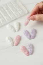 Nail Art Silikon Kalıp 3D Nail Art Desen Kalıbı, Tırnak Süsleme Desen Charm Tırnak Çarm 46 - Görsel 5