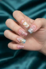 Nail Art Silikon Kalıp 3D Nail Art Desen Kalıbı, Tırnak Süsleme Desen Charm Tırnak Çarm 47 - Görsel 5