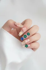 Nail Art Silikon Kalıp 3D Nail Art Desen Kalıbı, Tırnak Süsleme Desen Charm Tırnak Çarm 49 - Görsel 4