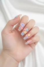 Nail Art Silikon Kalıp 3D Nail Art Desen Kalıbı, Tırnak Süsleme Desen Charm Tırnak Çarm 49 - Görsel 5