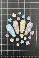 Nail Art Silikon Kalıp 3D Nail Art Desen Kalıbı, Tırnak Süsleme Desen Charm Tırnak Çarm 49 - Görsel 6