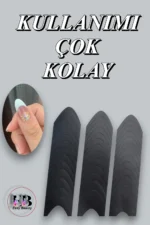 Nail Art Sticker Kendinden Yapışkanlı, Tırnak Süsleme, Tırnak Dövmesi Stikır 1 - Görsel 2