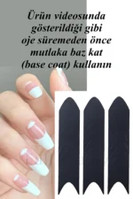Nail Art Sticker Kendinden Yapışkanlı, Tırnak Süsleme, Tırnak Dövmesi Stikır 1 - Görsel 6
