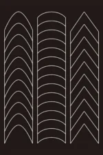 Nail Art Sticker Kendinden Yapışkanlı, Tırnak Süsleme, Tırnak Dövmesi Stikır 10