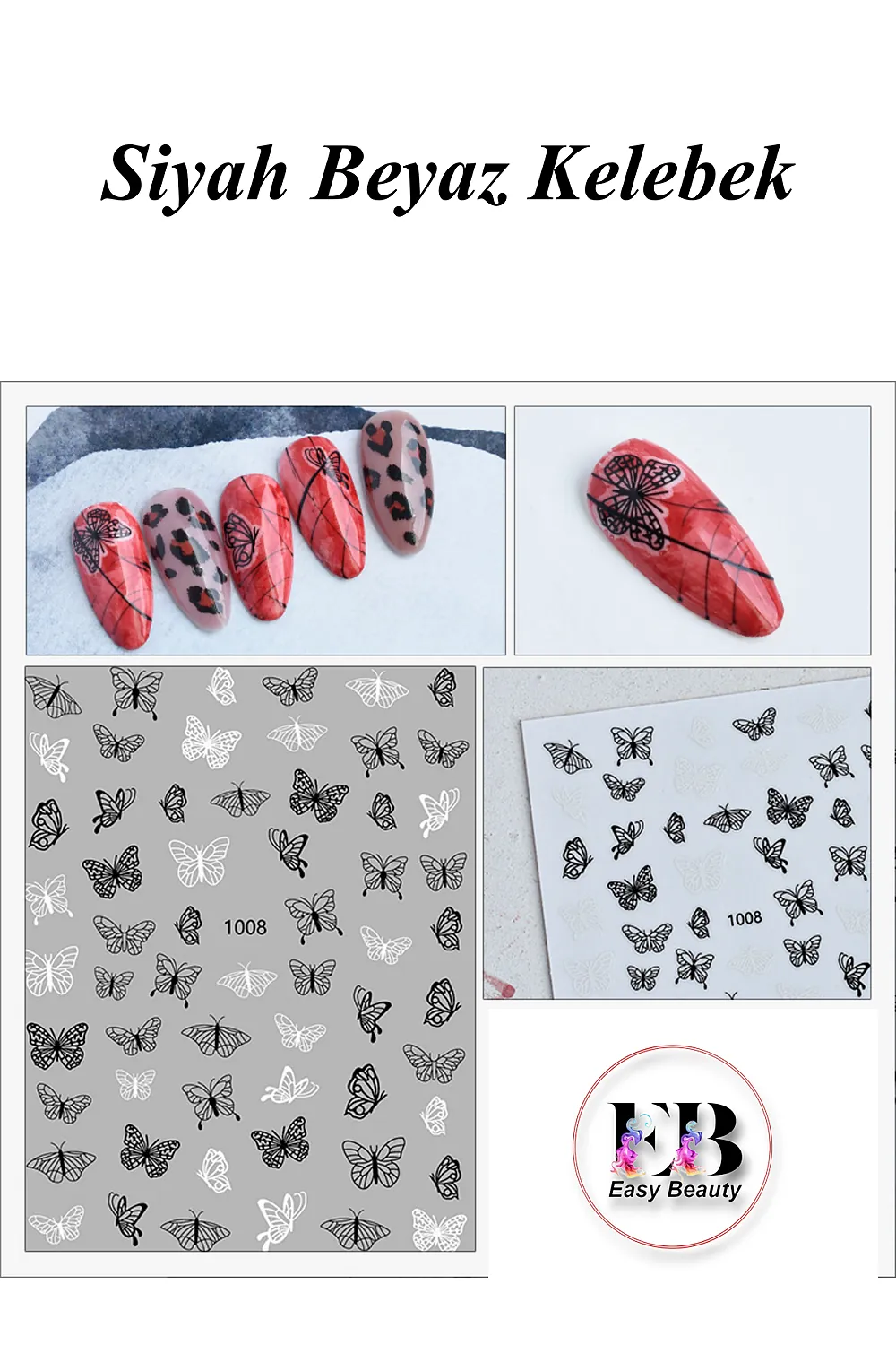 nail-art-sticker-kendinden-yapiskanli-tirnak-susleme-tirnak-dovmesi-stikir-1008-1 Nail Art Sticker Kendinden Yapışkanlı, Tırnak Süsleme, Tırnak Dövmesi Stikır 1008 - Görsel 1