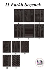 Nail Art Sticker Kendinden Yapışkanlı, Tırnak Süsleme, Tırnak Dövmesi Stikır 11 - Görsel 5