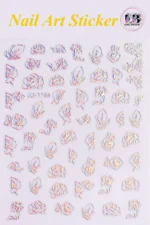 Nail Art Sticker Kendinden Yapışkanlı, Tırnak Süsleme, Tırnak Dövmesi Stikır 1144 - Görsel 2