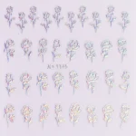 Nail Art Sticker Kendinden Yapışkanlı, Tırnak Süsleme, Tırnak Dövmesi Stikır 1145