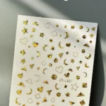 Nail Art Sticker Kendinden Yapışkanlı, Tırnak Süsleme, Tırnak Dövmesi Stikır 1167AH
