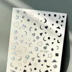 Nail Art Sticker Kendinden Yapışkanlı, Tırnak Süsleme, Tırnak Dövmesi Stikır 1167G