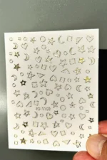 Nail Art Sticker Kendinden Yapışkanlı, Tırnak Süsleme, Tırnak Dövmesi Stikır 1168A - Görsel 2