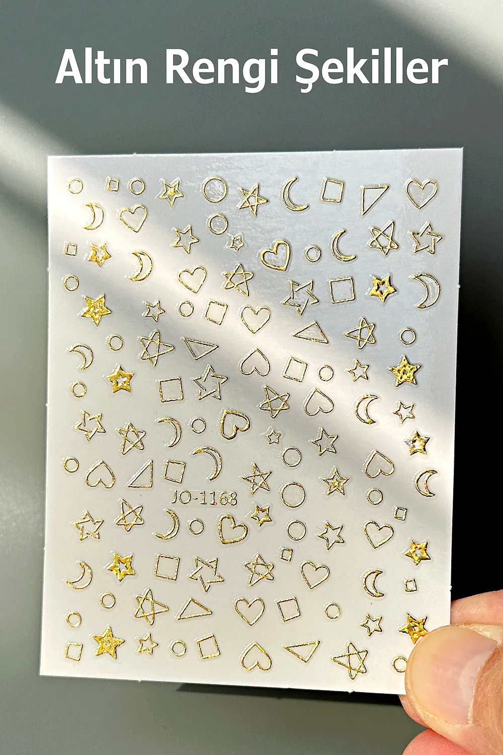 nail-art-sticker-kendinden-yapiskanli-tirnak-susleme-tirnak-dovmesi-stikir-1168ah-1 Nail Art Sticker Kendinden Yapışkanlı, Tırnak Süsleme, Tırnak Dövmesi Stikır 1168AH - Görsel 1