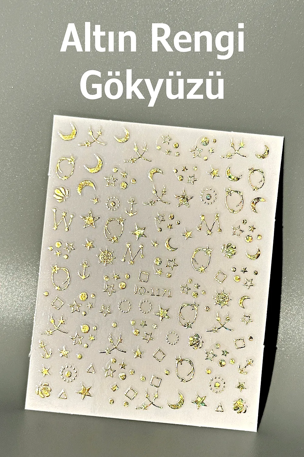 nail-art-sticker-kendinden-yapiskanli-tirnak-susleme-tirnak-dovmesi-stikir-1171a-1 Nail Art Sticker Kendinden Yapışkanlı, Tırnak Süsleme, Tırnak Dövmesi Stikır 1171A - Görsel 1