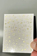 Nail Art Sticker Kendinden Yapışkanlı, Tırnak Süsleme, Tırnak Dövmesi Stikır 1171A - Görsel 2