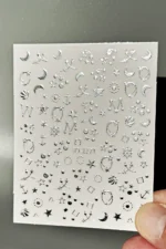 Nail Art Sticker Kendinden Yapışkanlı, Tırnak Süsleme, Tırnak Dövmesi Stikır 1171G