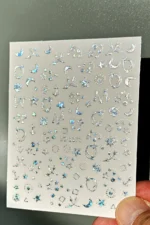 Nail Art Sticker Kendinden Yapışkanlı, Tırnak Süsleme, Tırnak Dövmesi Stikır 1171GH - Görsel 2