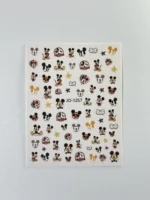 Nail Art Sticker Kendinden Yapışkanlı, Tırnak Süsleme, Tırnak Dövmesi Stikır 1257 - Görsel 2