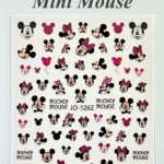 Nail Art Sticker Kendinden Yapışkanlı, Tırnak Süsleme, Tırnak Dövmesi Stikır 1262